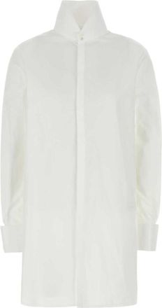 Maison Margiela White jacquard shirt