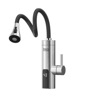 OEM Calentador De Agua Instant&aacute;neo Teesa Con Ca&ntilde;o Flexible Tsa4107 Metal