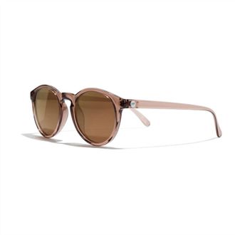 Sunski Womens Dipsea Round Sunglasses In Dusk Bronze