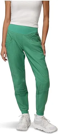 Prana Kanab Pants Womens Casual Pants Jade : LG (Womens 12-14) R, Cotton/Nylon/Spandex