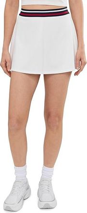 SPLITS59 Kaia Active Rib Skorts Womens Workout White : MD, Polyester/Spandex