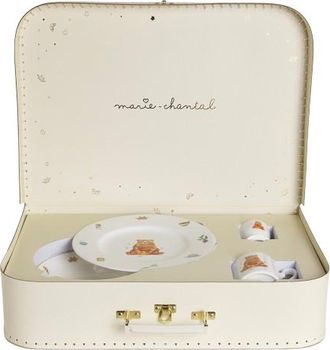 Marie Chantal Marie-Chantal Manners Begin at Breakfast Crockery Suitcase Set