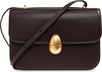 Neous Tassen, Dames, Bruin, ONE Size, Leer, Schoudertas Phoenix