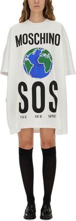 Moschino Cotton Interlock Dress