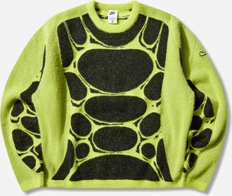 Nike Men s Project F.R.O.G. Jelly Cage Sweatshirt Black / Cream II / Volt Ice