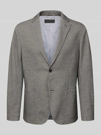 Pierre Cardin Slim Fit 2-Knopf-Sakko mit Strukturmuster in Anthrazit, Gr&ouml;&szlig;e 48