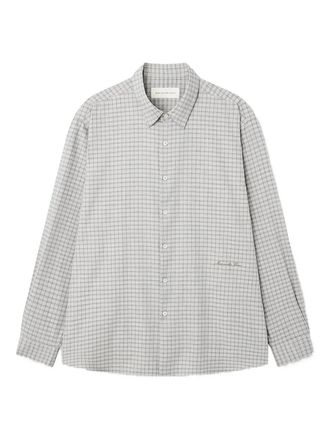 Man On The Boon. Camicia a quadri - Grigio
