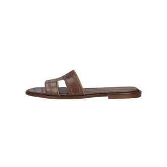 Notre-V Nv-1001 Sandaal - Dames - Schoenen - Bruin - Maat: 40 EU Leer