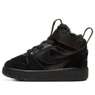 Nike (TD) Nike Court Borough 2 Mid-Top Sneakers Black CQ4027-001