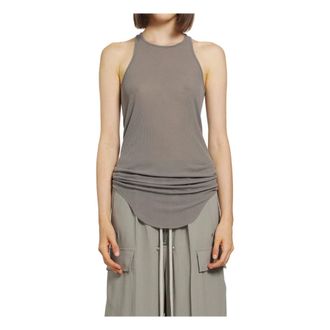 Rick Owens Dames, Tops, Grijs, Maat: L Zijde