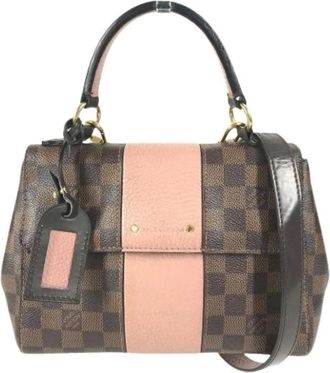 Louis Vuitton Pre-owned Handbags, female, Pink, Size: ONE SIZE Pre-owned Canvas Handbag