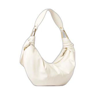 Coccinelle Tassen, Dames, Wit, ONE Size, Leer, Furoshiki Medium Schoudertas