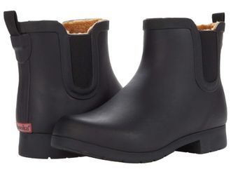 Chooka Womens Waterproof Plush Bootie Chelsea Boot, Black, 9 UK