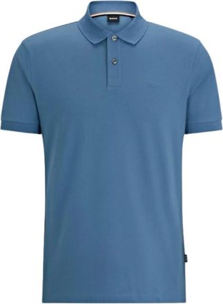 HUGO BOSS Hombre, Camisetas, Azul, Talla: S