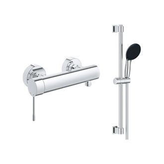 GROHE Mezclador De Ducha Grohe Essence Con Teleducha Y Conjunto De Ducha Vitalio Start 2j