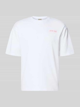 Only & Sons Regular Fit T-Shirt aus reiner Baumwolle Modell CASPIAN AIRFLEX AMORE in Weiss, Gr&ouml;&szlig;e XXL