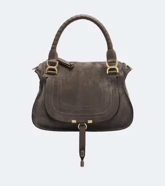 Chlo&eacute; Chlo&eacute; Borsa a spalla Marcie Medium in suede