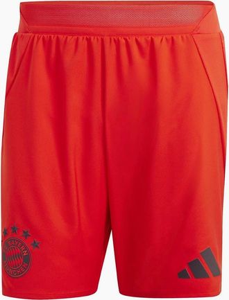 adidas Mens Bayern FC Soccer Bermuda Shorts - Red - Size: 33/32/32