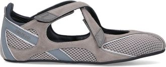 The Attico Floor 01 Flat Ballerinas - Grey