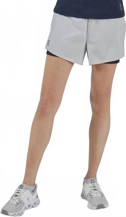 On Running Shorts 2.0 In Glacier Black
