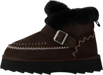 Emu Sunnie Slip-on - Dames - Winterlaarzen - Bruin - 40 EU - Wol - Schoenen