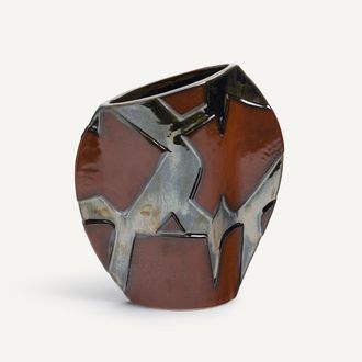 AM.PM Handgeverfde keramische vaas, Iridyo