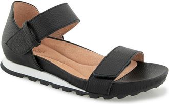 Jambu Linda Casual Wedge Sandal in Black at Nordstrom, Size 7.5