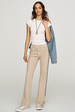 LE JEAN Sideline Nomad Mid-Rise Barrel Jeans
