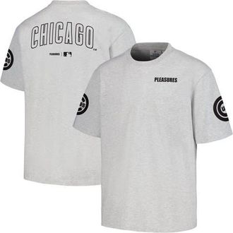 Pleasures Mens PLEASURES Gray Chicago Cubs Team T-Shirt at Nordstrom, Size Small
