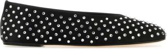 Magda Butrym Satijnen Ballerinas - Dames - Ballerinas - Zwart - 39 EU - Satijn - Schoenen