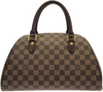 Louis Vuitton Pre-owned Ribera MM Handtas - Dames - Vintage Handtas - Bruin - ONE Size - Vintage
