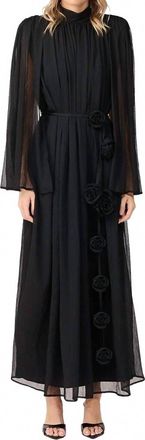 Elliatt Melissa Maxi Dress In Black