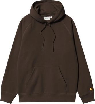 Carhartt Work in Progress Hooded Chase Sweat - Heren - Hoodies - Bruin - XL - Katoen - Hoodies & sweatvesten