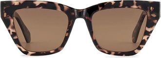 Priv&eacute; Revaux SUN STATE/S Asian Fit Polarized HT8/M9 Womens Sunglasses Tortoiseshell Size 52