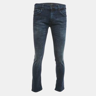 HUGO BOSS Boss By Hugo Boss Dark Blue Washed Denim Jeans L Waist