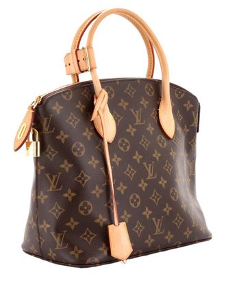 Louis Vuitton Brown Monogram Canvas Lockit Nm Pm (Authentic Pre-Loved)