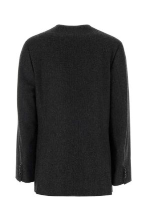 Jil Sander Womens Charcoal Wool Blazer 013 Giacche E Gilet Jacket