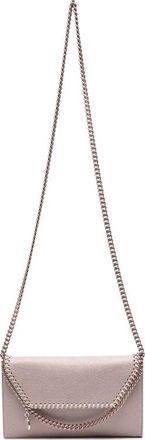Stella McCartney Falabella Portemonnee Crossbody Tas - Dames - Schoudertassen - Roze - ONE Size - Polyester - Tassen