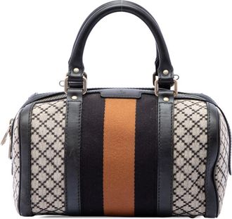 Gucci Pre-owned Gucci Small Diamante Canvas Web Joy Boston Bag Ladies 7HOAQHDIDCAW2COR