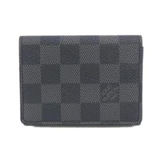 Louis Vuitton Pre-owned Wallets, male, Black, Size: ONE SIZE Pre-owned Card Case