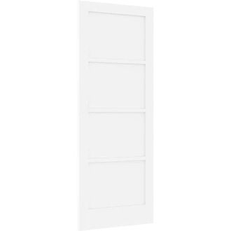 vidaXL Vidaxl - Puerta Interior Blanco 78 X 202 Cm Madera Contrachapada