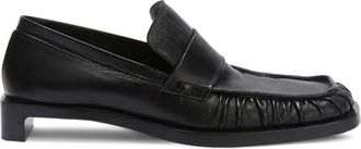 Jil Sander Mocassini in pelle - Nero