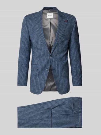 Roy Robson Slim Fit Anzug mit 2-Knopf-Sakko in Marine, Gr&ouml;&szlig;e 52