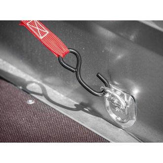 OEM Correa De Trinquete De 2 Piezas Con Ganchos En S - 5 M &times; 25 Mm, Carga De Tracci&oacute;n De 50 Dan, Acero Galvanizado De Alta Resistencia