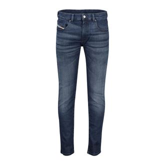 Diesel Jeans, Heren, Blauw, W36 L34, Katoen, D-Strukt 2019 Slim-Cut Jeans