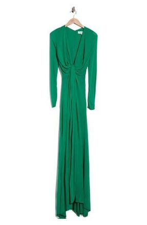 Diane Von F&uuml;rstenberg Sasha Long Sleeve Dress in Signature Green at Nordstrom Rack, Size Xx-Small