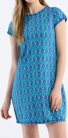 Hatley T-Shirt Mini Dress In Painted Diamonds