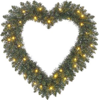 Black Box Trees Corona decorativa verde h10xb60xl60cm