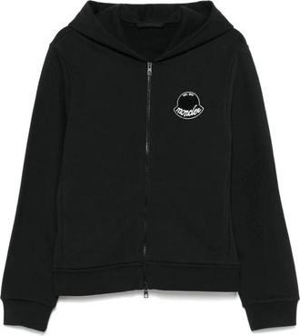 Moncler Hoodies & sweatvesten, Heren, Grijs, S, Grijze Trui voor Mannen