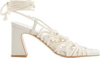 8 by YOOX ROPE LACE-UP SANDALS